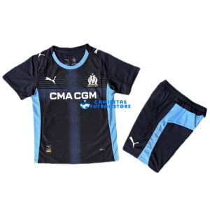 Marsella 2025/2026 Camiseta de la 2ª equipación Niños